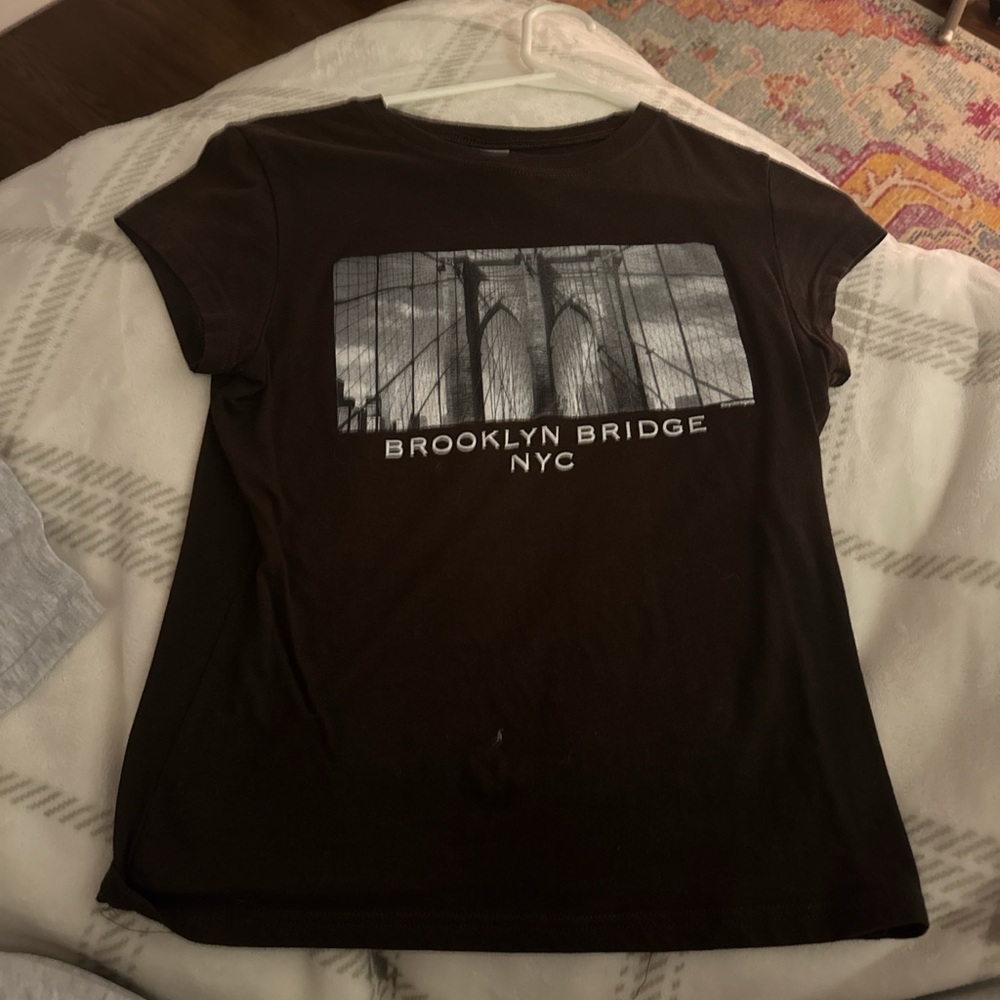 Brooklyn Bridge NYC Baby Tee